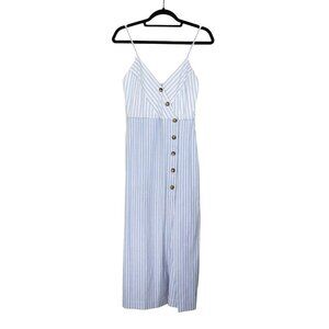 Zara Striped Tank Summer Dress XS